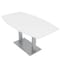 Skutchi Designs 33.5 in W, 69.5 in L, 29 in H, Engineered Wood Top, White HAR-BOT-34x70-DOU-XD09 - alternate 1